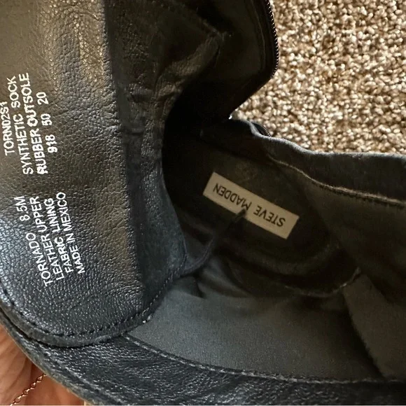 Steven Madden Women’s Combat Boot - Picture 2 of 3